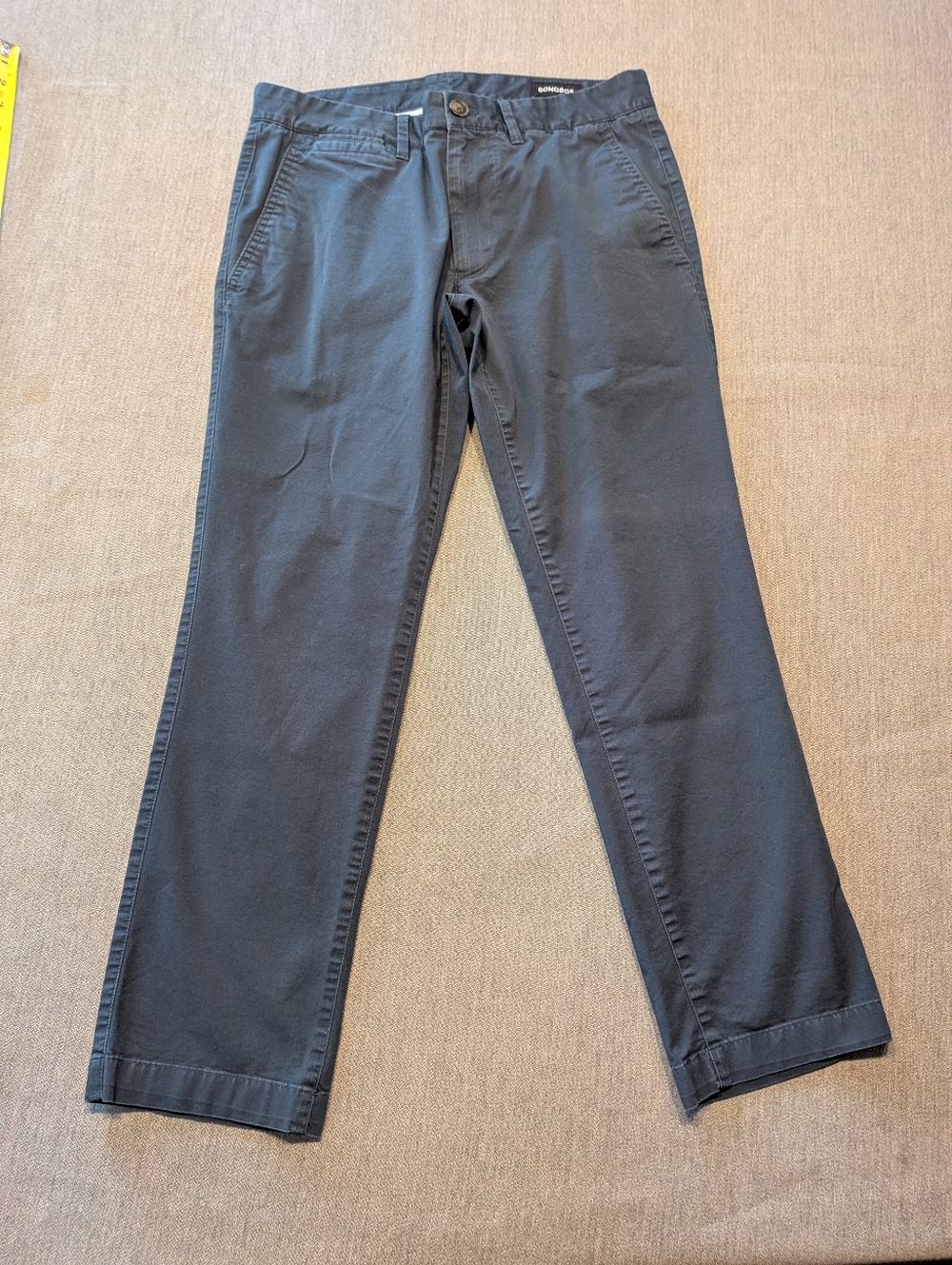 Bonobos The Original Chino Pants Men’s 31/28 Tailored Fit Faded Navy